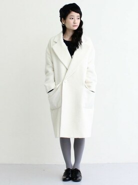 「I am I in fact...（アイアムアイインファクト）のアイテム（その他アウター）」を使った、I am I ONEROOMさん（レディース・153cm）の秋コーディネート
