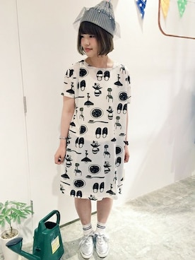 「I am I in fact...（アイアムアイインファクト）のアイテム」を使った、I am I ONEROOMさん（レディース・160cm）の夏コーディネート