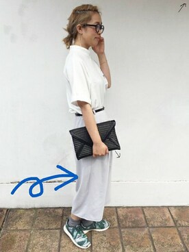 I am I ONEROOMさん(レディース・160cm)の夏コーディネート