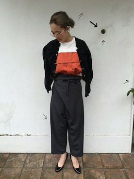 「ポケットＴシャツ」｜I am I ONEROOMさん（レディース・160cm）の夏コーディネート