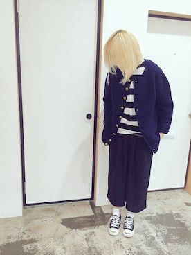 「I AM I BOYGAL（アイアムアイボイガル）のアイテム」を使った、I am I ONEROOMさん（レディース・160cm）の秋コーディネート