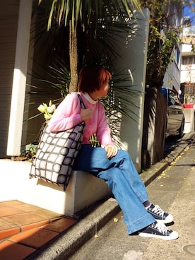 「IamI in fact…」｜「アイテム（パンツ）」を使った、I am I ONEROOMさん（レディース・156cm）の冬コーディネート