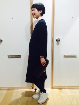 「YEAR FEW OF MY FAVORITE THINGS（イヤーフューオブマイフェイバリットシングス）のアイテム」を使った、I am I ONEROOMさん（レディース・160cm）の冬コーディネート