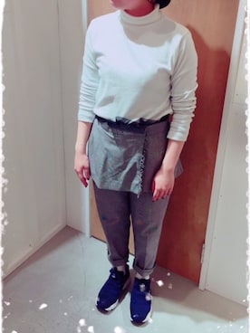 「YEAR FEW OF MY FAVORITE THINGS（イヤーフューオブマイフェイバリットシングス）のアイテム」を使った、I am I ONEROOMさん（レディース・160cm）の冬コーディネート