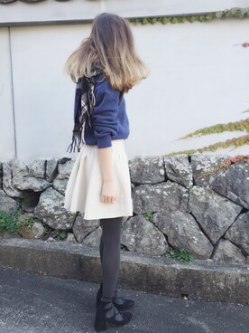 ukapiさん（レディース・158cm）の冬コーディネート