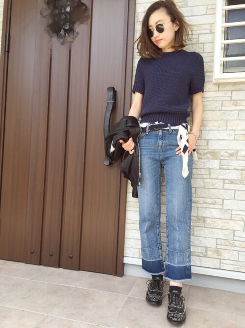 【コーデのアクセントに♪】CHANEL バンダナ CHANELのバンダナ/スカーフを使った人気ファッション
