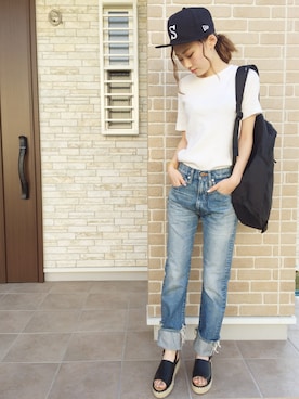 ukapiさん（レディース・158cm）の春コーディネート