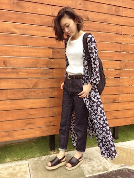 ukapiさん（レディース・158cm）の夏コーディネート