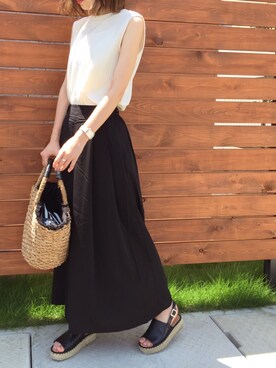 ukapiさん（レディース・158cm）の夏コーディネート