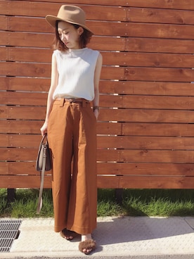 ukapiさん（レディース・158cm）の夏コーディネート