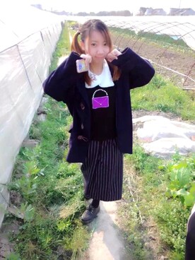 山田遥遥さんのコーディネート