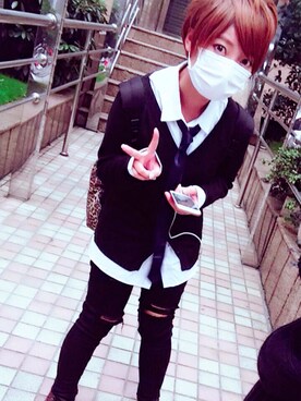 山田遥遥さんのコーディネート