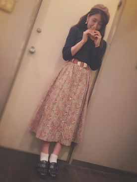 紫乃さん(レディース・157cm)の秋コーディネート