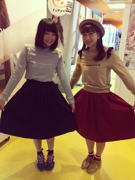 「Latia」｜yukiさん（レディース・157cm）の秋コーディネート