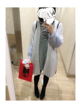 「アイテム（ブーティ）」を使った、yukiさん（レディース・157cm・20代）の冬コーディネート