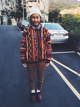 方捷さんのコーディネート