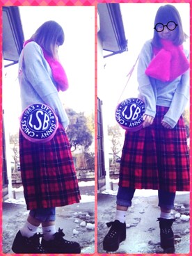 YUMIさん（レディース・168cm）の冬コーディネート