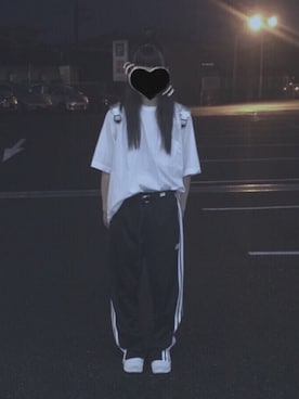 「RAGEBLUE（レイジブルー）のアイテム（その他）」を使った、あいきさん（レディース・160cm）の夏コーディネート