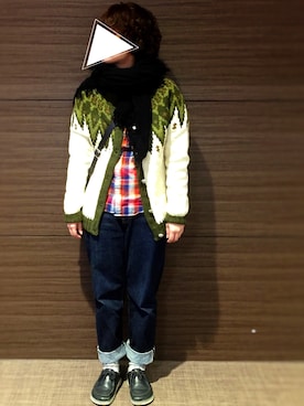 「DIGAWEL（ディガウェル）のアイテム」を使った、kameさん（レディース・157cm）の秋コーディネート
