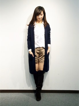 Lunettaさん（レディース・155cm）の秋コーディネート