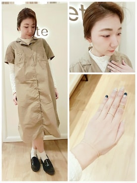 「リング」｜sayakaさん（レディース・157cm）の春コーディネート