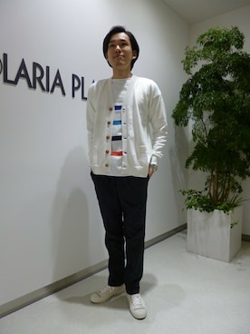 江越さん（メンズ・177cm）の春コーディネート