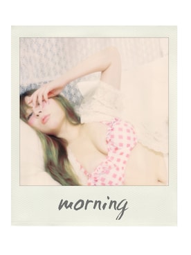 「アイテム（水着、レッド系）」を使った、Puiさん（レディース・159cm）の春コーディネート