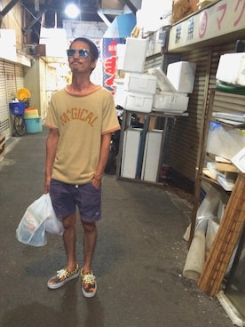 Kimさん(メンズ・173cm)の夏コーディネート