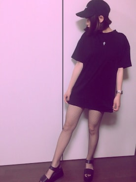 「D&G（ディーアンドジー）のアイテム（腕時計）」を使った、akariさん（レディース・160cm）の夏コーディネート