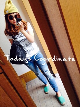 ぺこさんのコーディネート