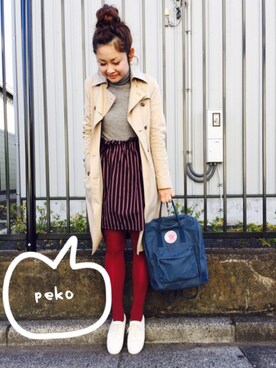 ぺこさん(レディース・156cm)の秋コーディネート