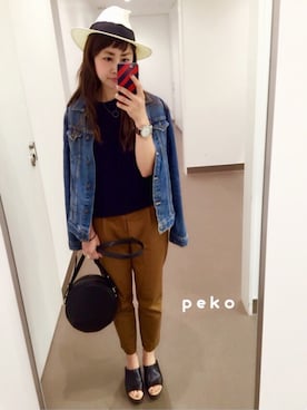 ぺこさん(レディース・156cm)の秋コーディネート