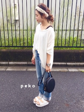 ぺこさん(レディース・156cm)の秋コーディネート