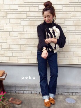 ぺこさん(レディース・156cm)の秋コーディネート