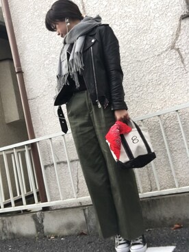 musainaeriさん（レディース・153cm）の冬コーディネート