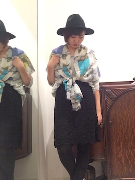 「フレンチカジュアル」｜ワカバさん（レディース・163cm）の秋コーディネート