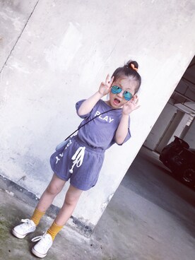 「KIDS LOVE GAITE」｜mseasonyさん（キッズ・110cm）の夏コーディネート
