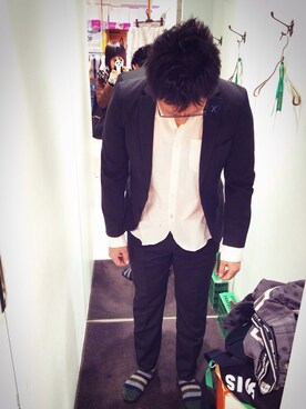 まみさんさん（メンズ・172cm）の冬コーディネート