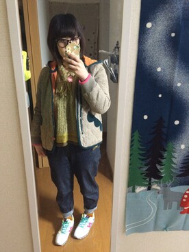 まみさんさん（レディース・162cm）の秋コーディネート