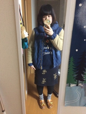 まみさんさん（レディース・162cm）の冬コーディネート