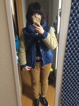 まみさんさん（レディース・162cm）の冬コーディネート