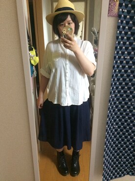 まみさんさん（レディース・162cm）の夏コーディネート