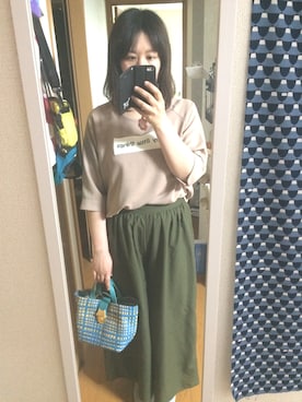 まみさんさん（レディース・162cm）の春コーディネート