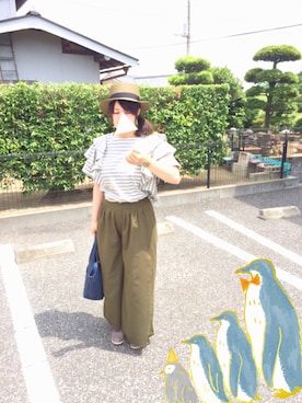 まみさんさん(レディース・162cm)の夏コーディネート