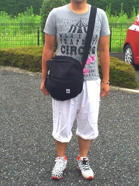 まみさんさん（メンズ・172cm）の夏コーディネート