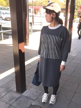 まみさんさん（レディース・162cm）の秋コーディネート