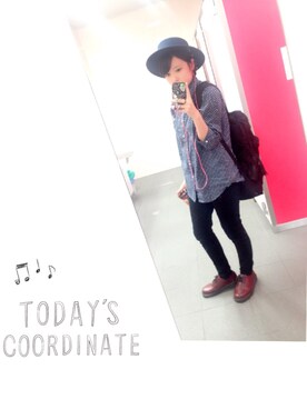 「暗め」｜もこた。さん（レディース・155cm）の秋コーディネート
