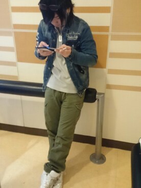 「GOTCHA（ガッチャ）のアイテム（ジャケット/アウター）」を使った、千葉県さん（メンズ・168cm）の秋コーディネート