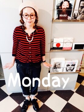 「PRADA（プラダ）のアイテム（シューズ）」を使った、chikaさん（レディース・156cm）の夏コーディネート