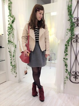 arisaさん（レディース・149cm）の秋コーディネート